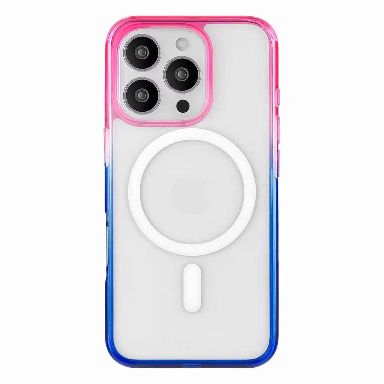 Чехол для смартфона, телефона uBear для iPhone 16 Pro Max, сине-розовый