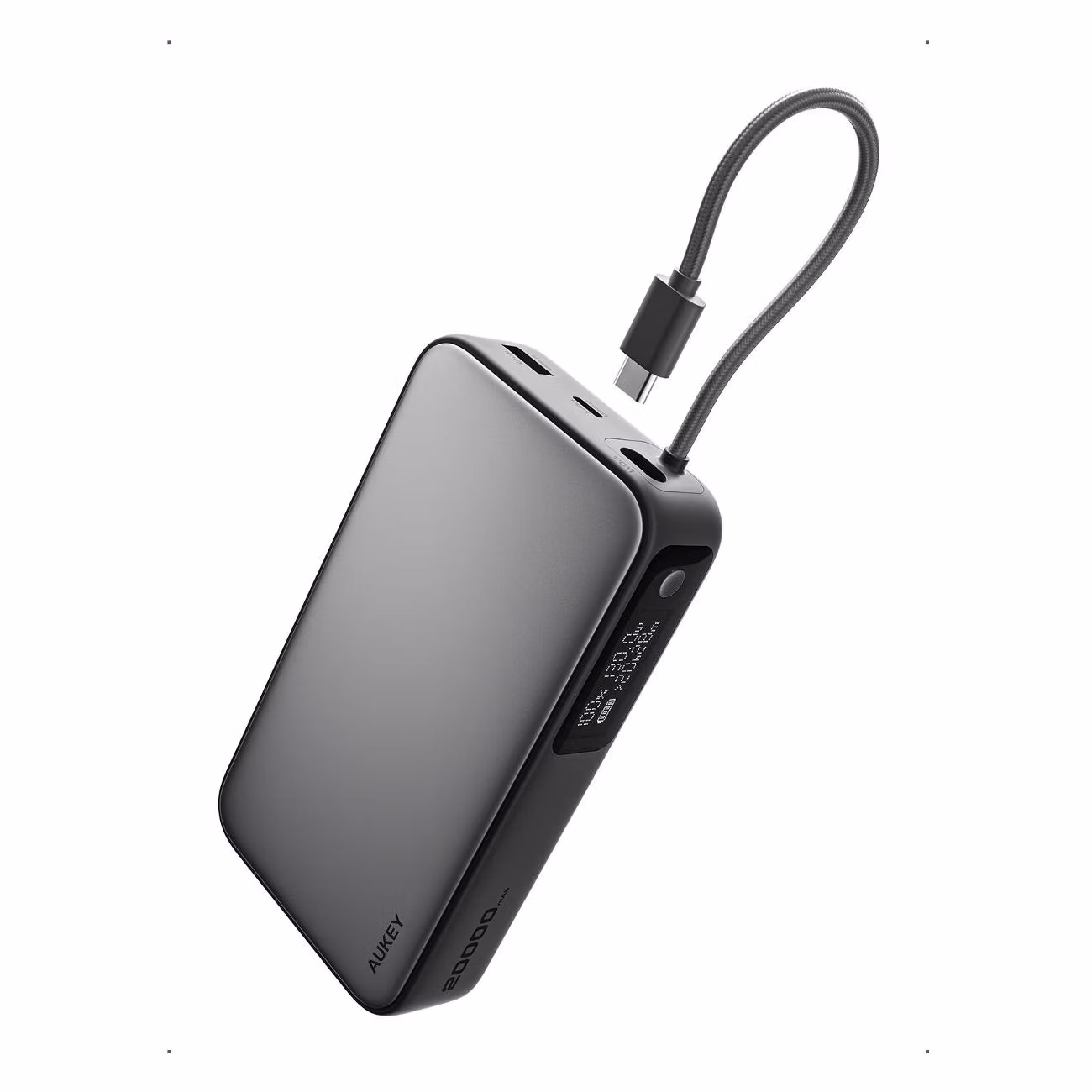 Внешний аккумулятор Aukey Spark Sling Cable 20000mah 130W