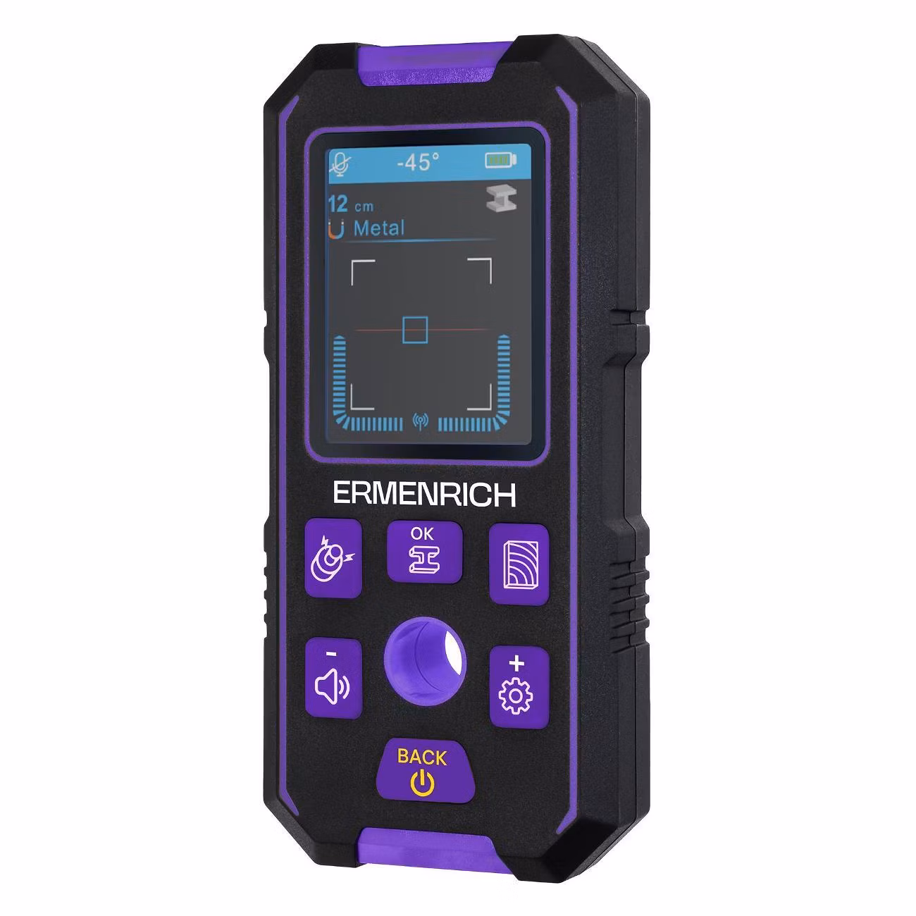 Детектор проводки/металла Ermenrich Ping SM70