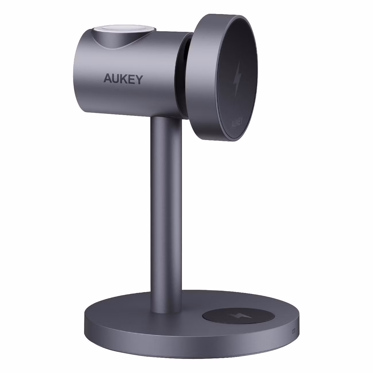 Беспроводное зарядное устройство Aukey 3 в 1 Qi2 (LC-MC311)