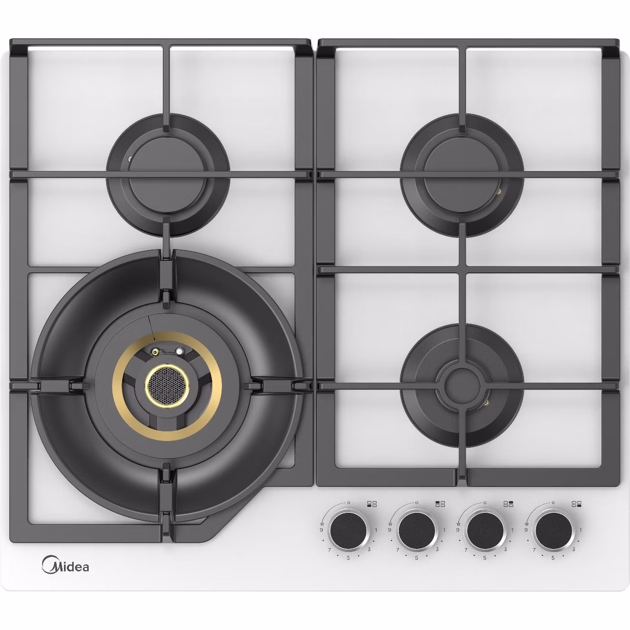 Встраиваемая газовая панель независимая Midea MG699VGW
