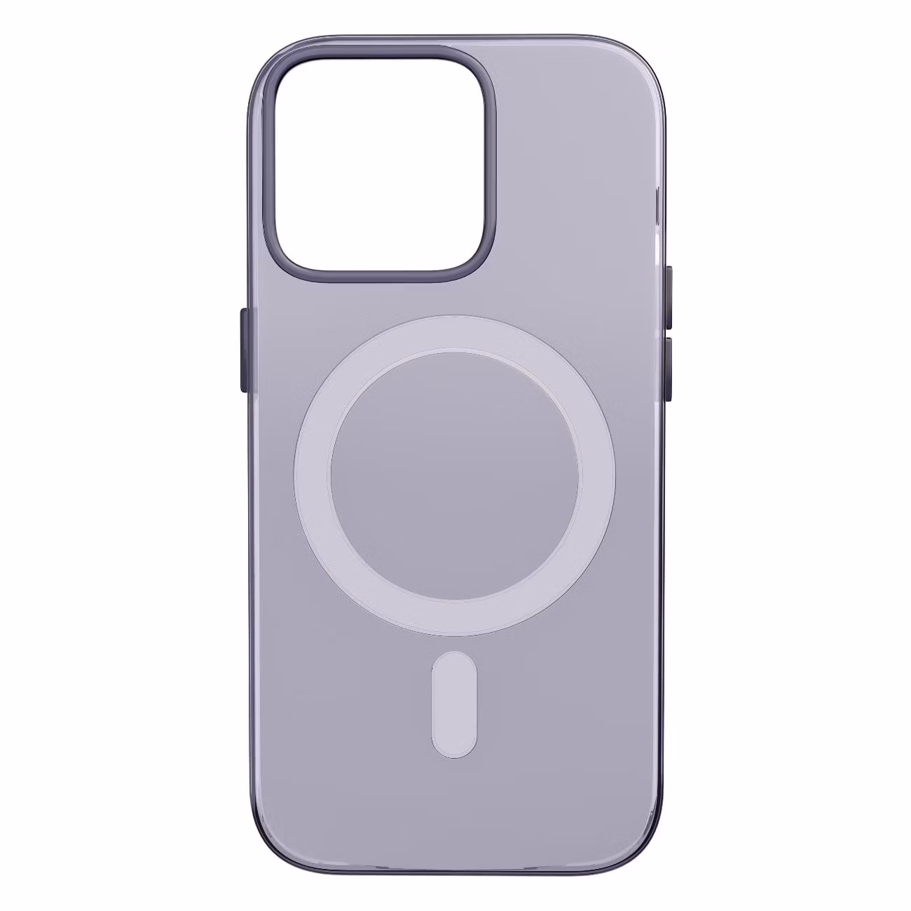 Защитный чехол MagSafe Crystal Red Line iPhone 16 Pro пурпурный