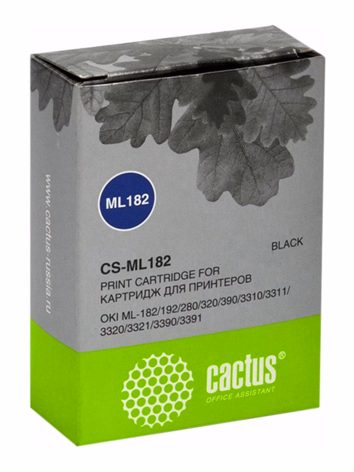 Картридж матричный Cactus Картридж матричный CACTUS CS-ML182 для Oki черный