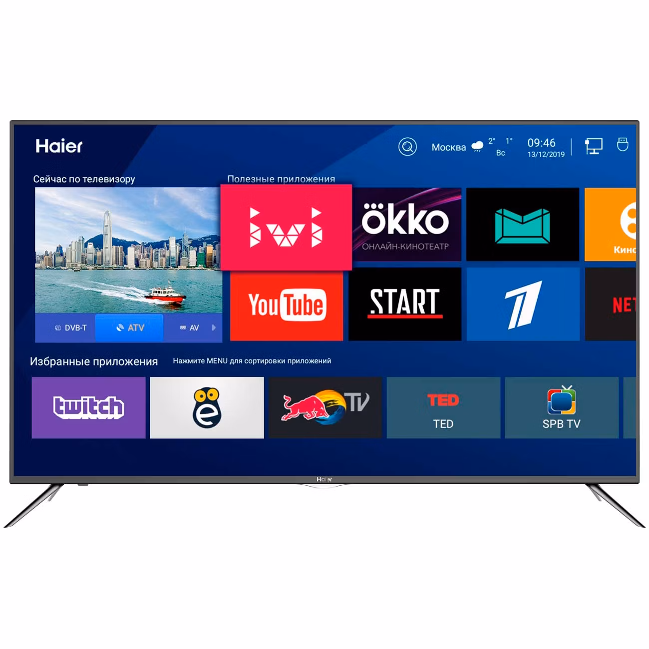Телевизор Haier LE43K6500SA