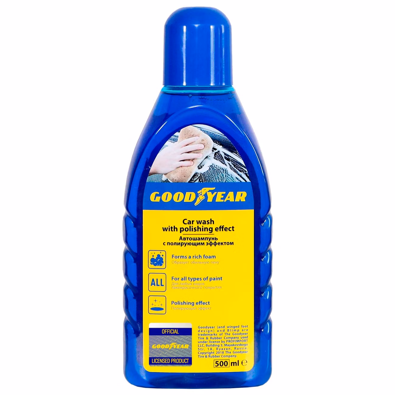 Автошампунь с полирующим эффектом Goodyear GY000800 0.5 л