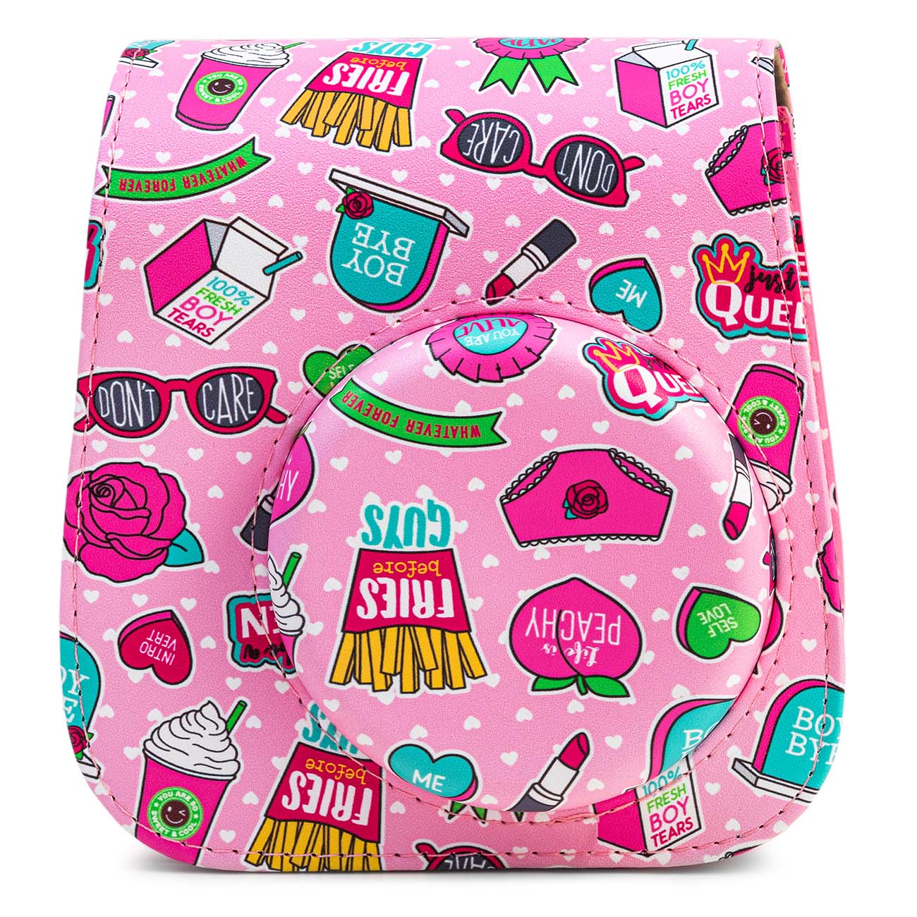 Чехол CAIUL для Instax Mini 11 Girl Life розовый