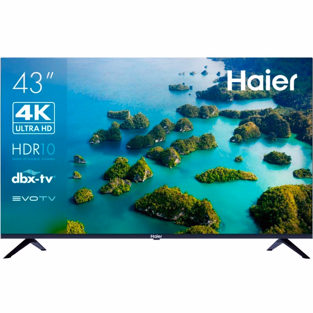 Восстановленный телевизор Haier 43 Smart TV S2 (DH1VYKD00RU), отличный