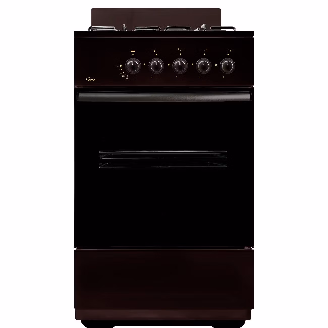 Газовая плита Flama AG14014 коричневый