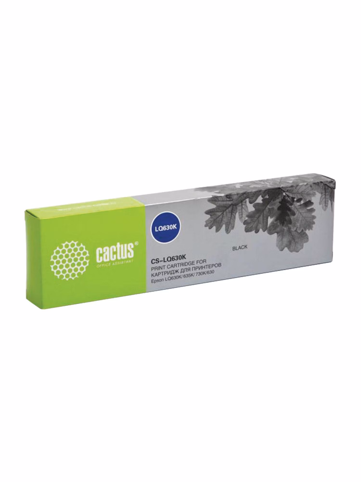 Картридж матричный Cactus Картридж матр. EPSON (LQ630) черн CACTUS СОВМ.