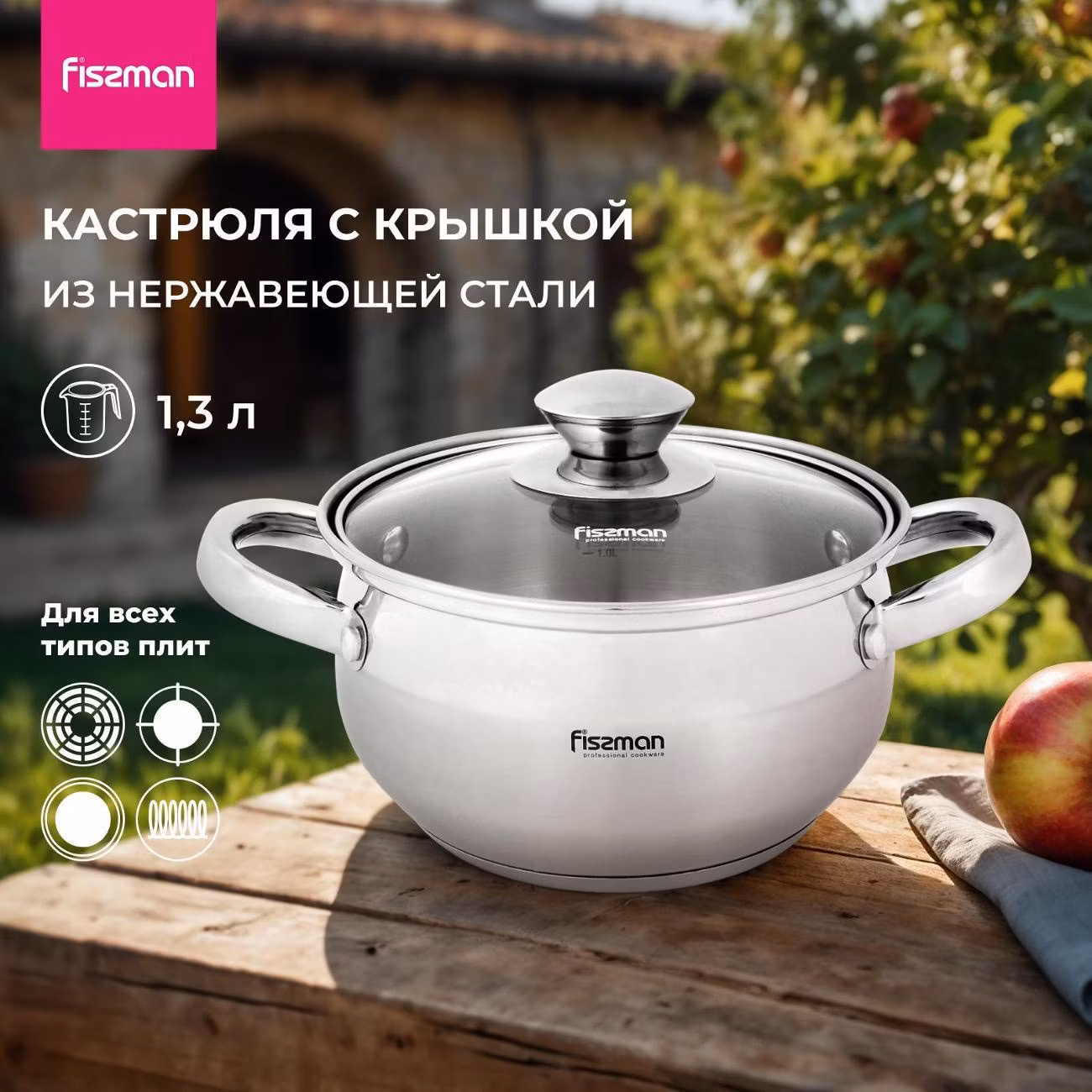 Кастрюля FISSMAN 5510