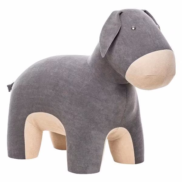 Пуф Leset Burro Omega 04/Omega 02 серый