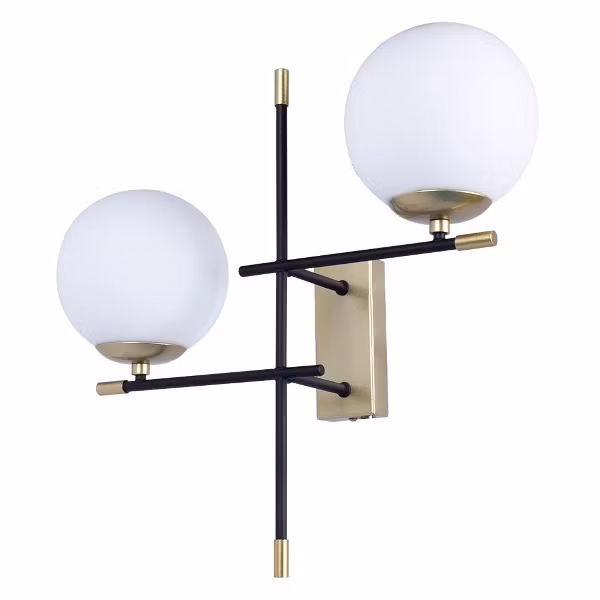 Светильник настенный Arte Lamp ARKAB A2225AP-2BK