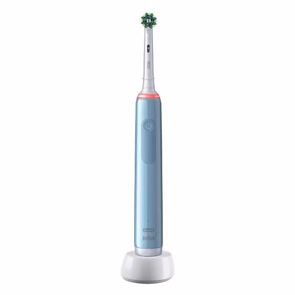 Электрическая зубная щетка Oral-B Pro 3/D505.513.3 Cross Action голубой