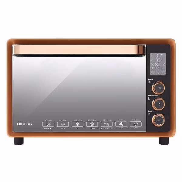 Мини-печь Hiberg PR 400 золотой moon