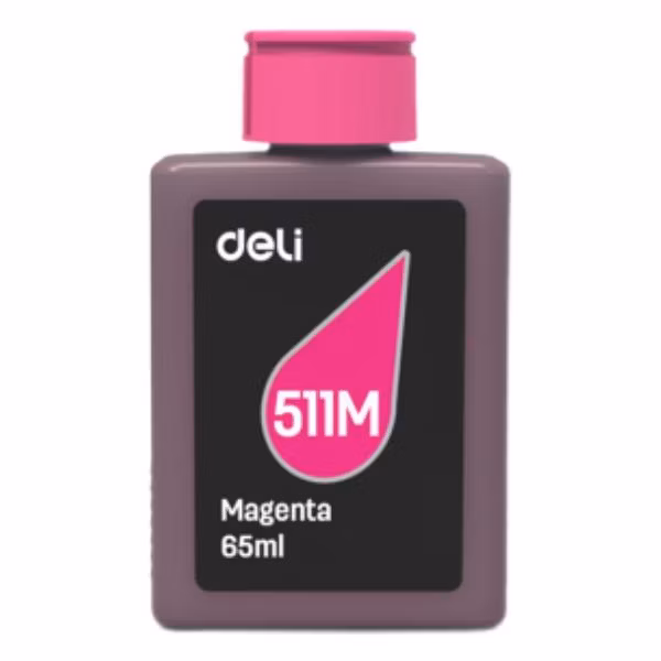 Чернила для принтера DELI 511M-EA1 пурпурный 65 мл