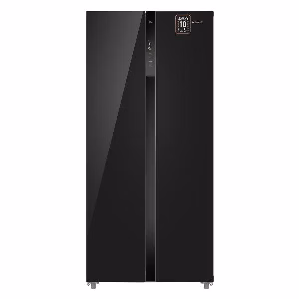 Холодильник Weissgauff WSBS 500 Inverter NoFrost Black Glass