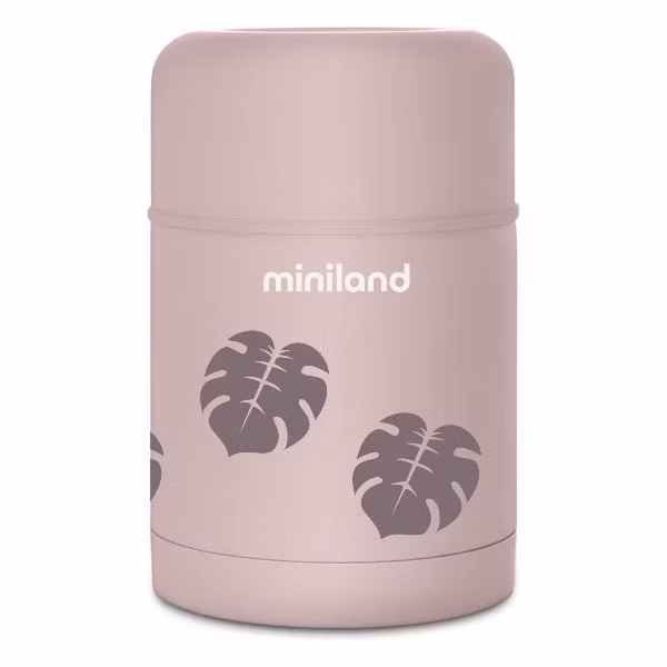 Термос Miniland Terra Thermos бежевый, 600 мл