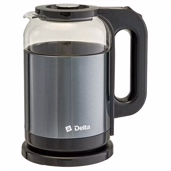 Электрочайник Delta DL-1115 серый