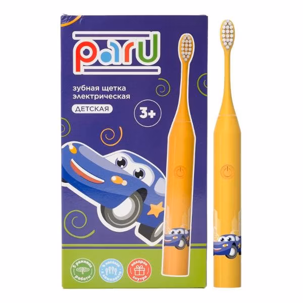Электрическая зубная щетка PARU PRO Yellow