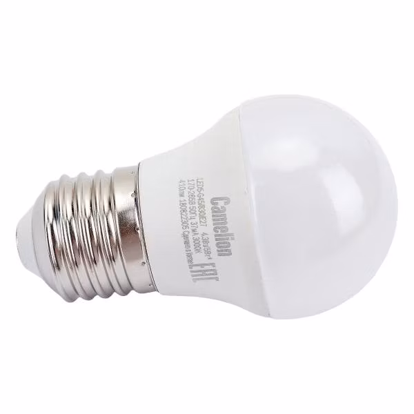 Лампочка Camelion LED5-G45/830/E27 (10 шт.)