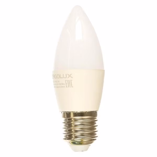 Лампочка Ergolux LED-C35-7W-E27-3K (10 шт.)