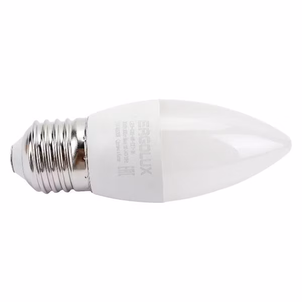 Лампочка Ergolux LED-C35-9W-E27-3K (10 шт.)