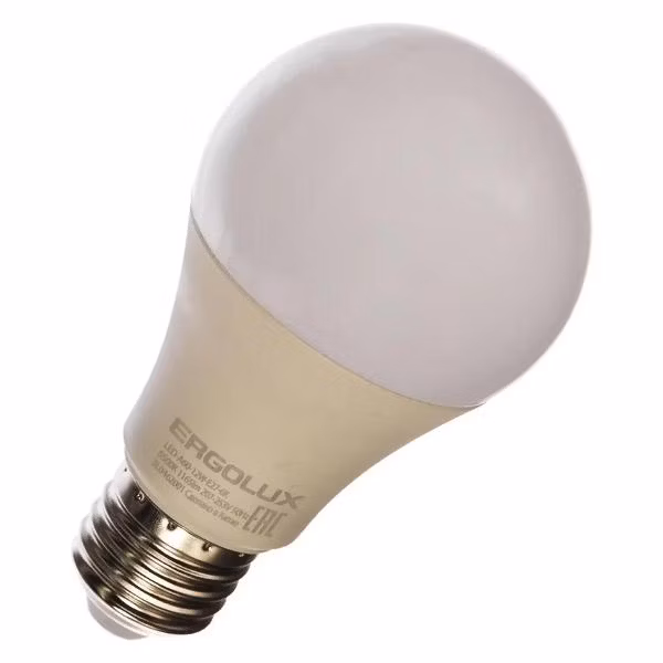 Лампочка Ergolux LED-A60-12W-E27-6K (10 шт.)