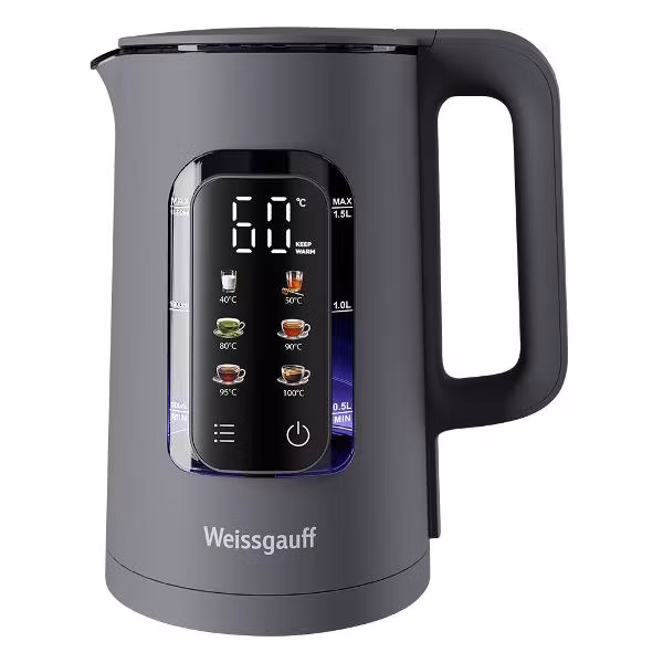 Электрочайник Weissgauff WK 1500 Dt Touch BodyCool