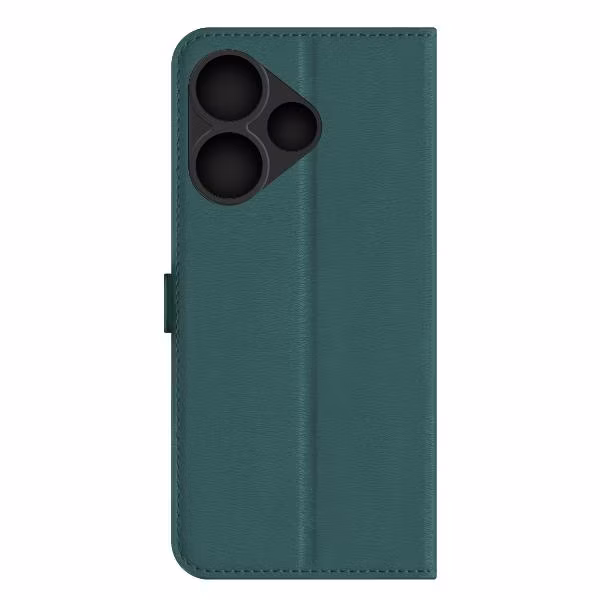 Чехол для смартфона, телефона Krutoff Eco Book для Redmi 13/Poco M6 4G зелёный опал