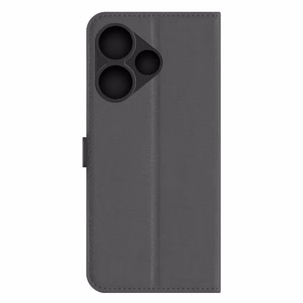 Чехол для смартфона, телефона Krutoff Eco Book для Redmi 13/Poco M6 4G серый