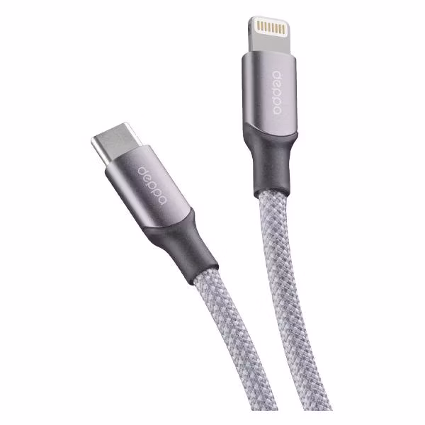 Кабель Deppa USB-C - Lightning 1.5м (72559)