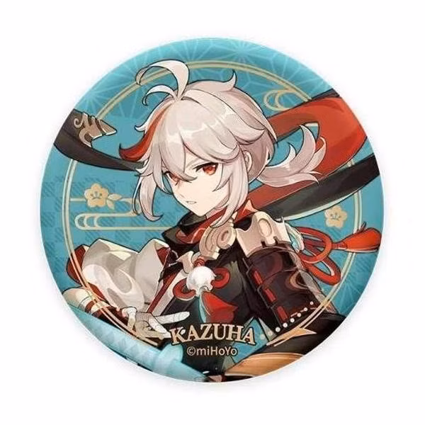 Значок Genshin Impact Kaedehara Kazuha