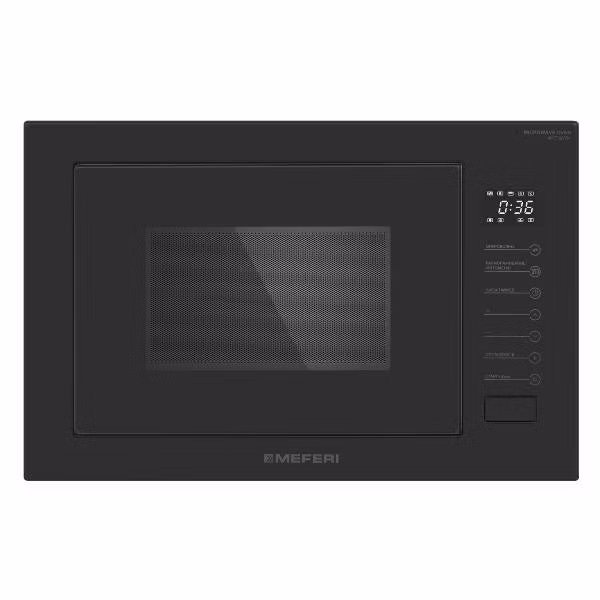 Микроволновая печь встраиваемая MEFERI MMO6025BK MATT ULTRA 25 л