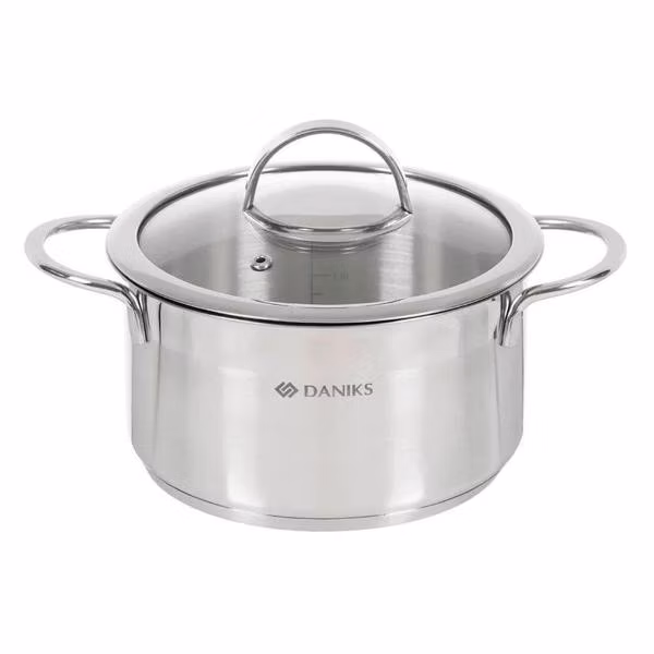 Кастрюля Daniks Бонн, 5.8 л