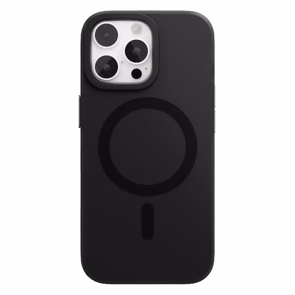 Чехол vlp Matte Case Magsafe для iPhone 16 Pro черный