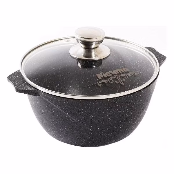 Кастрюля Мечта Гранит Induction Pro, 2 л Black