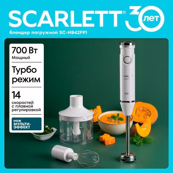 Блендер погружной Scarlett SC-HB42F91