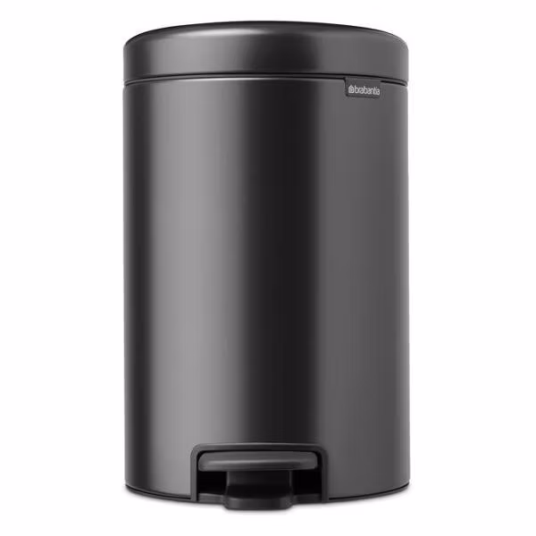 Ведро Brabantia NewIcon 12л темно-серый 233487