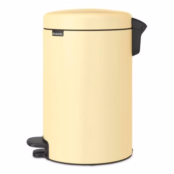 Ведро Brabantia NewIcon 12л ванильно-желтый 233807