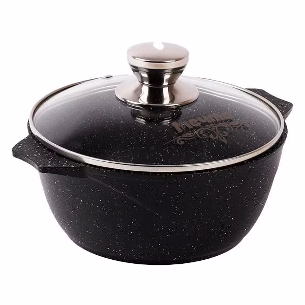 Кастрюля Мечта Гранит Black, 3 л