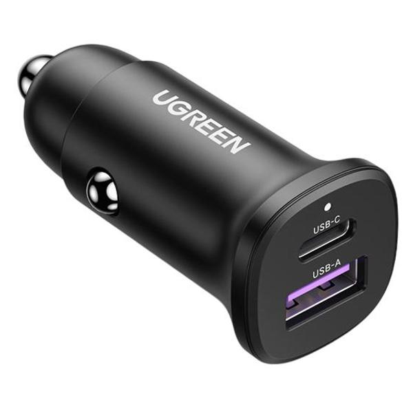 Автомобильное зарядное устройство uGreen EC305 черное