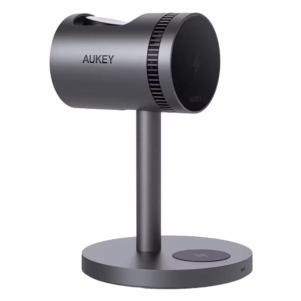 Беспроводное зарядное устройство Aukey 3 в 1 Cooler Qi2 (LC-MC311A)