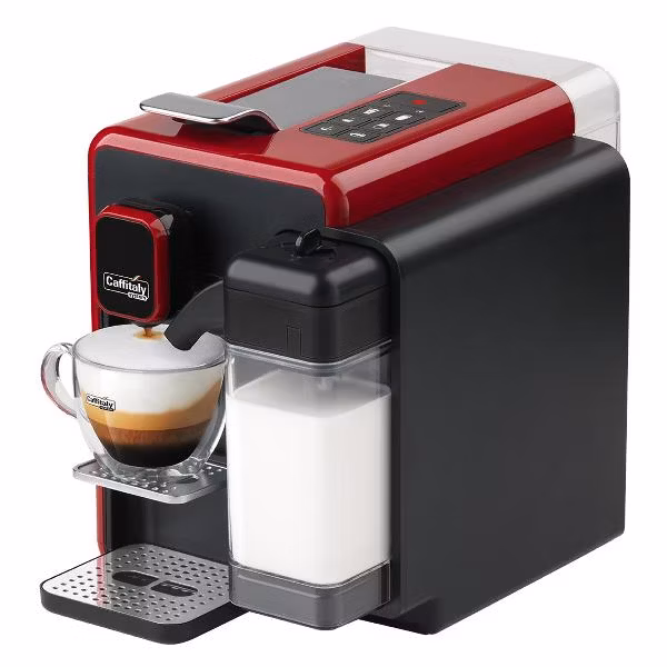 Кофеварка капсульная Caffitaly Bianca S22 красный