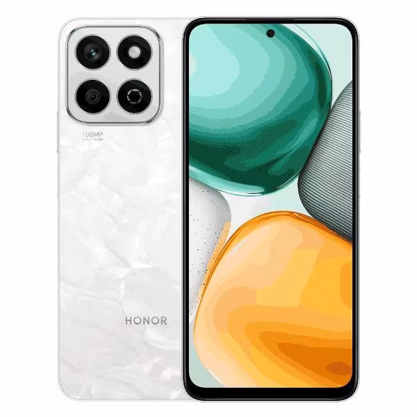 Смартфон HONOR X7c 6/128GB Moonlight White
