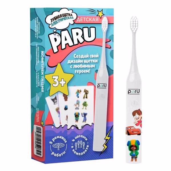 Электрическая зубная щетка PARU White