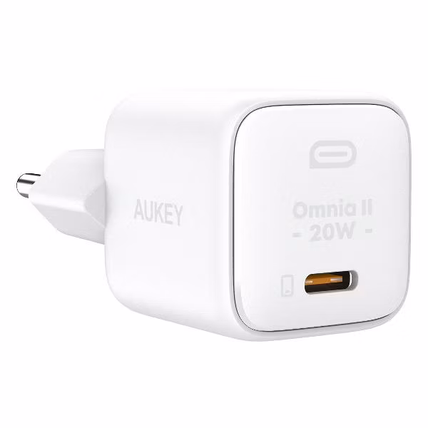 Сетевое зарядное устройство Aukey Omnia2 20W (PA-B1T) White