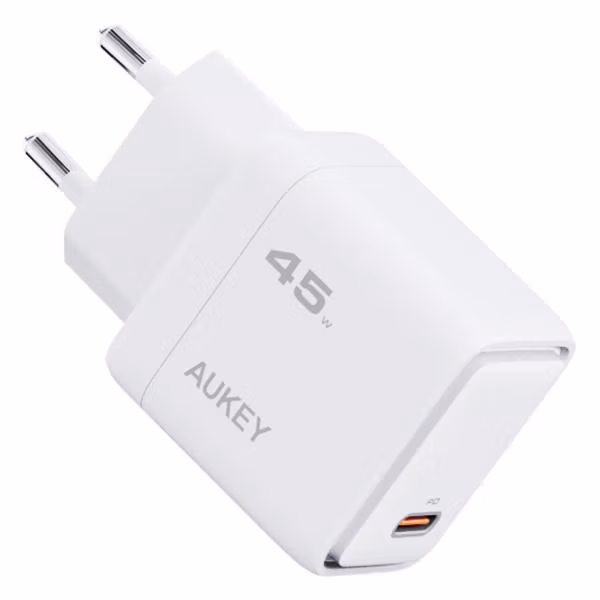Сетевое зарядное устройство Aukey Comet 45W (PA-C2) White