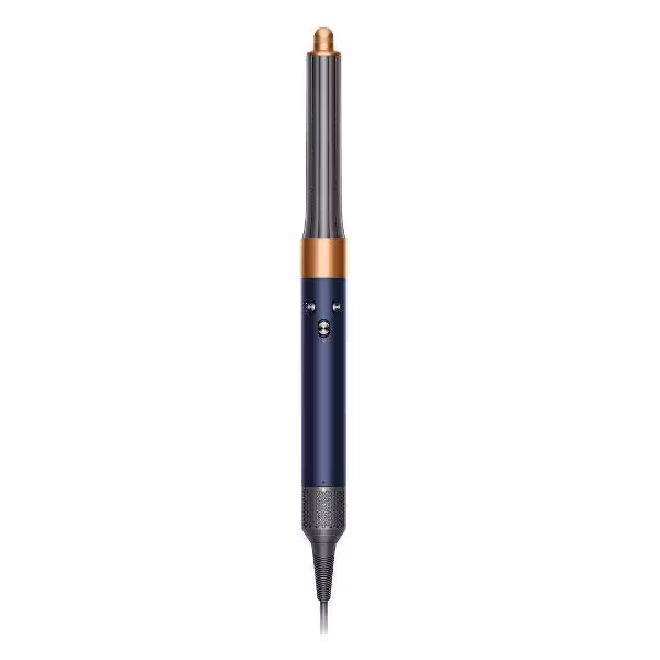 Выпрямитель волос Dyson HS05 AirWrap Complete Long темно-синий/Copper + кейс