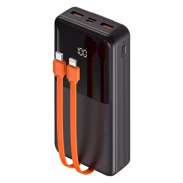 Внешний аккумулятор Deppa NRG Turbo V3c 20000 mAh 22.5W (33673) черный