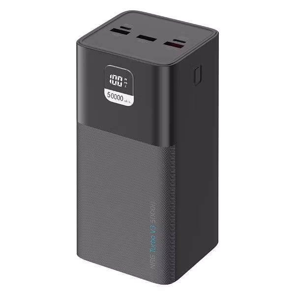 Внешний аккумулятор Deppa NRG Turbo V3 50000 mAh 22.5W (33674) черный